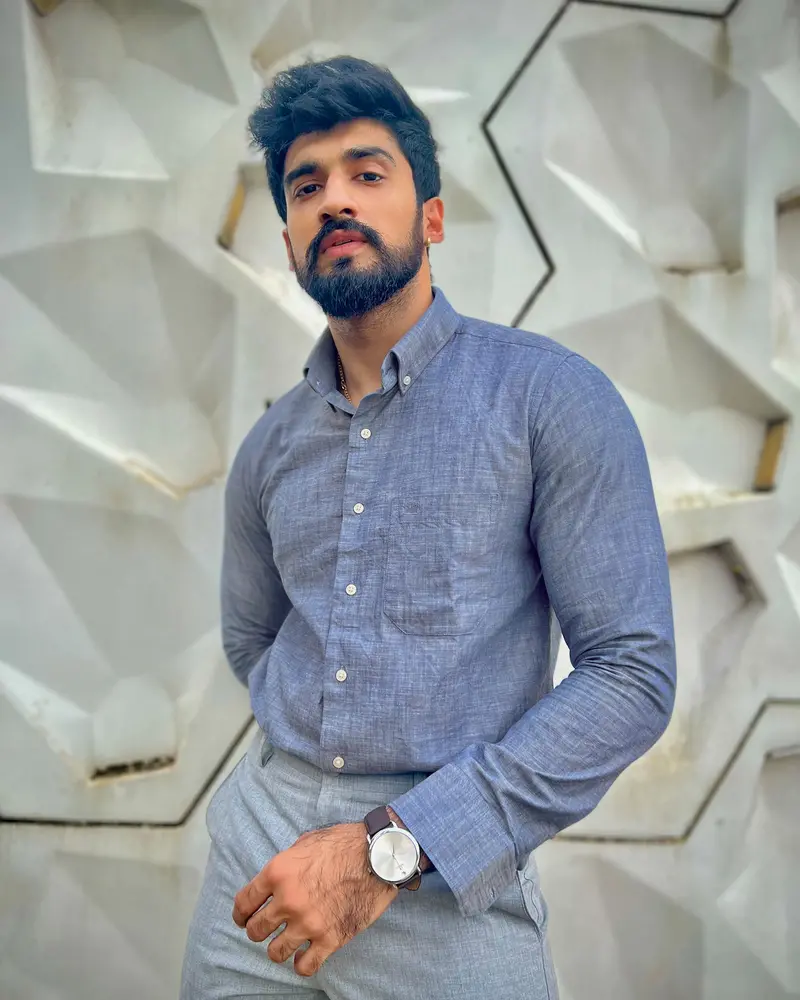 Denim Blue Royal Oxford Shirt 8