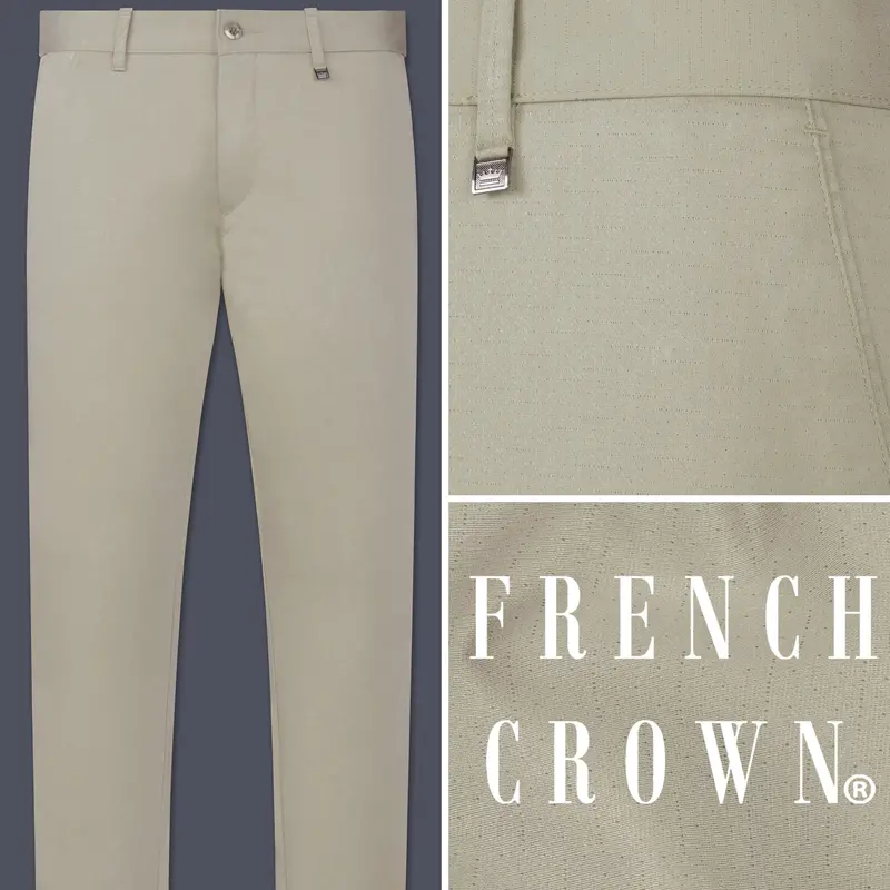 Desert Beige Premium Cotton Chinos Pant 1