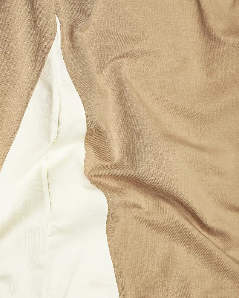 Desert Brown Block Pattern Full Sleeve Premium Cotton Heavyweight Sweatshirt 3