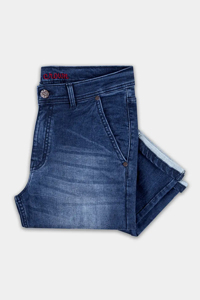 Dianne Blue Whiskering Wash Denim 5