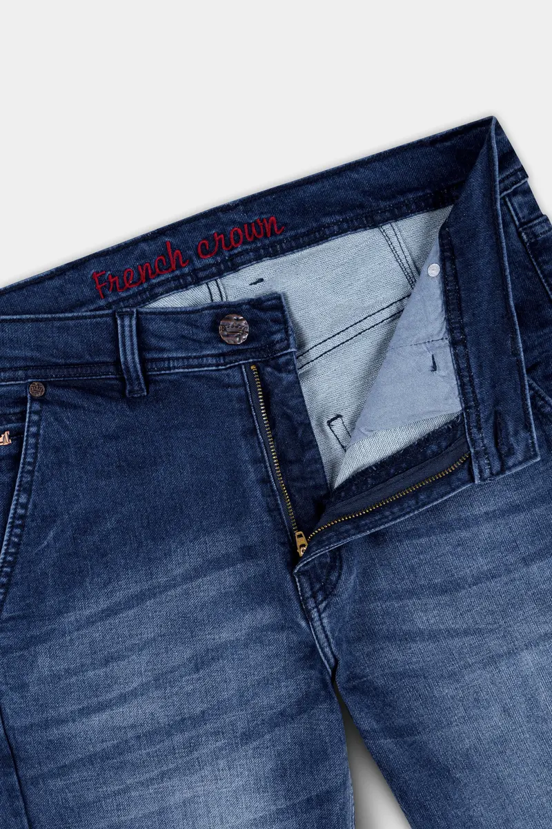 Dianne Blue Whiskering Wash Denim 6