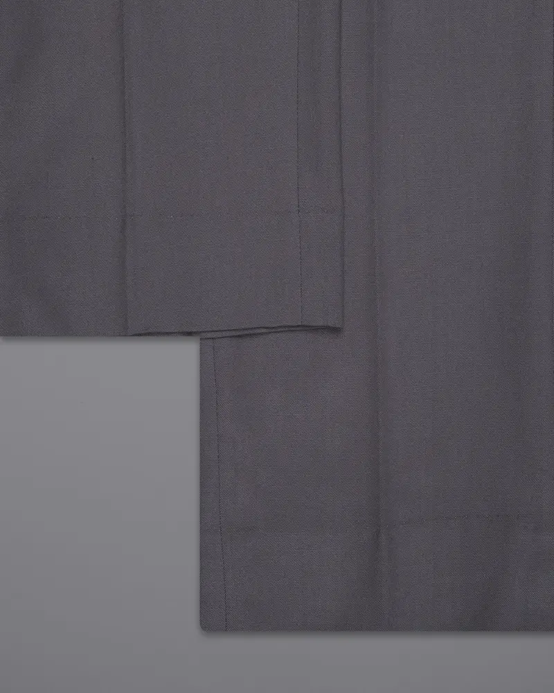 Dolphin Grey Wool Rich Pant 6
