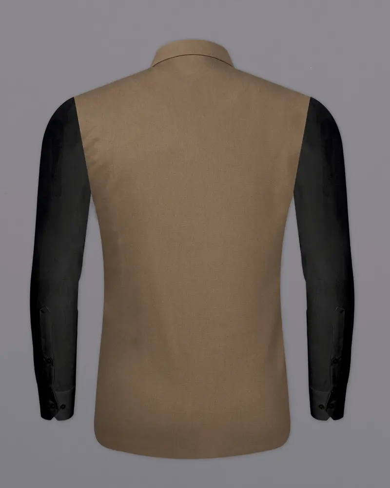 Dorado Brown Premium Cotton Designer Nehru Jacket 6