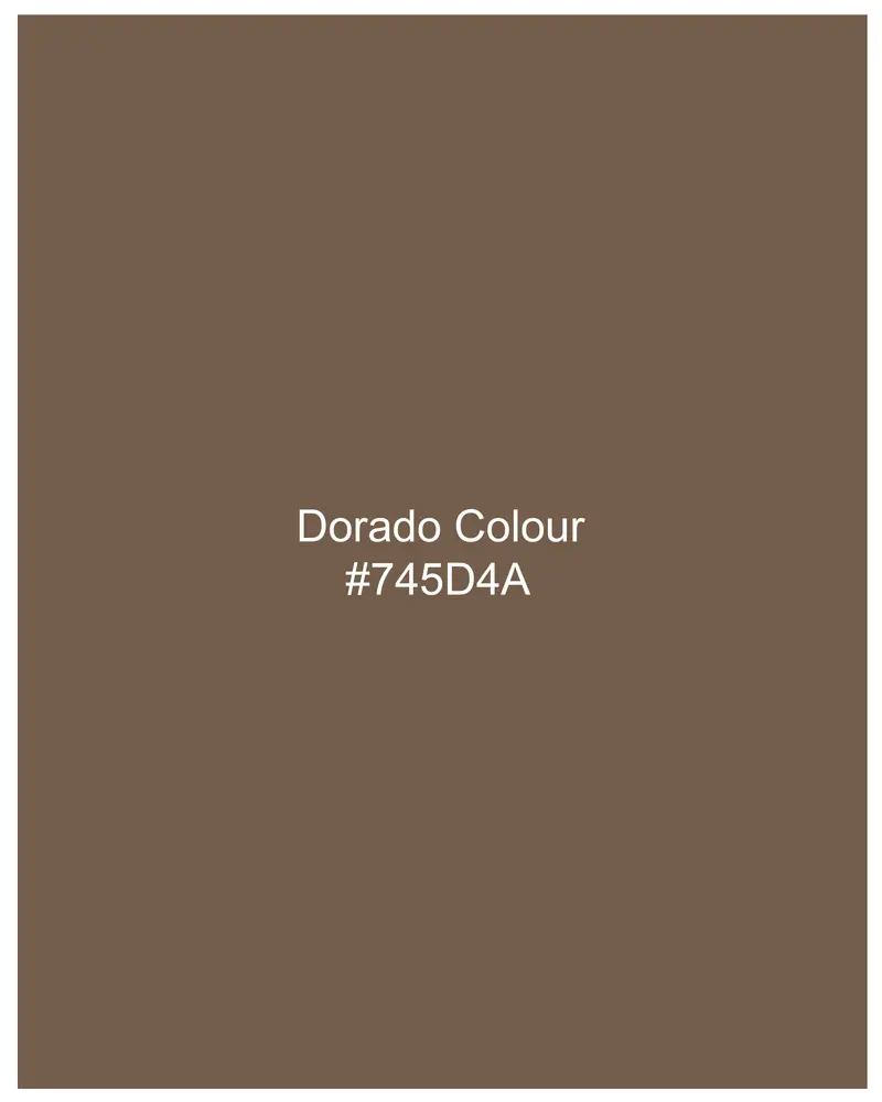 Dorado Brown Premium Cotton Designer Nehru Jacket 8
