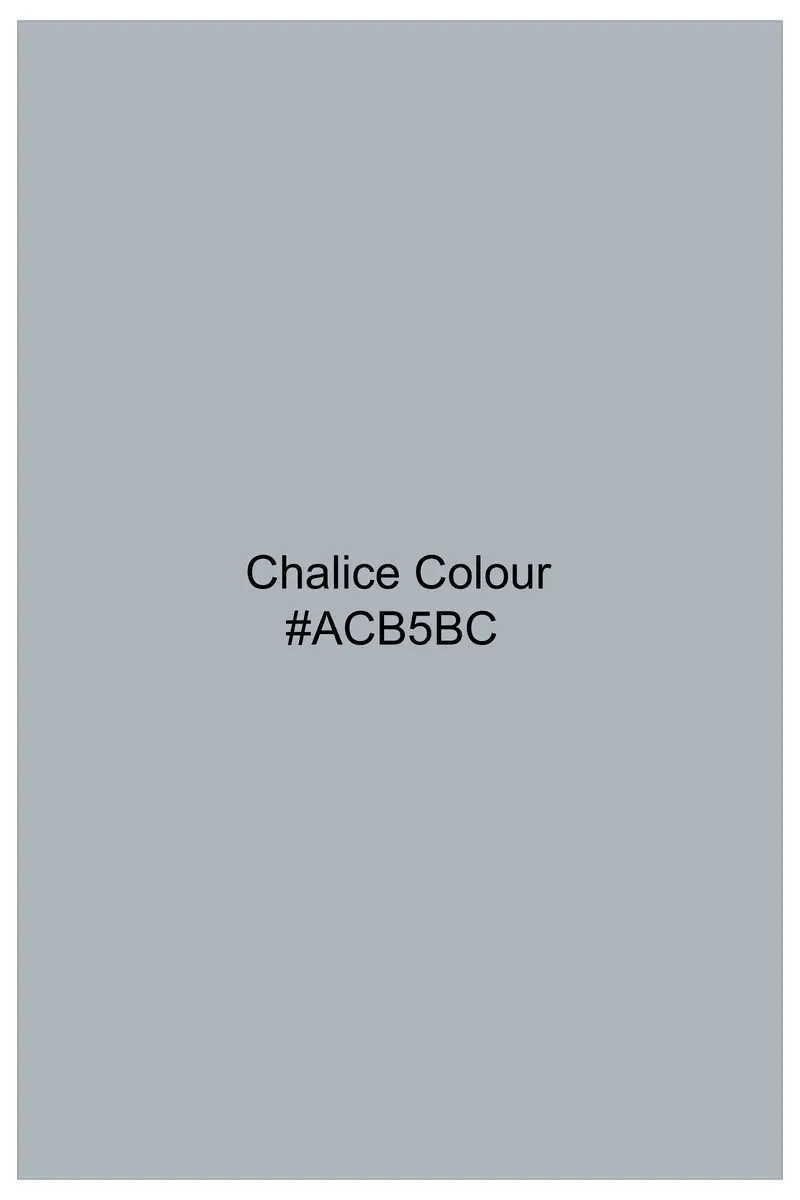 Dorian-Chalice Gray Slight Stretch Subtle Sheen Poly-Viscose Double Breasted Suit 17