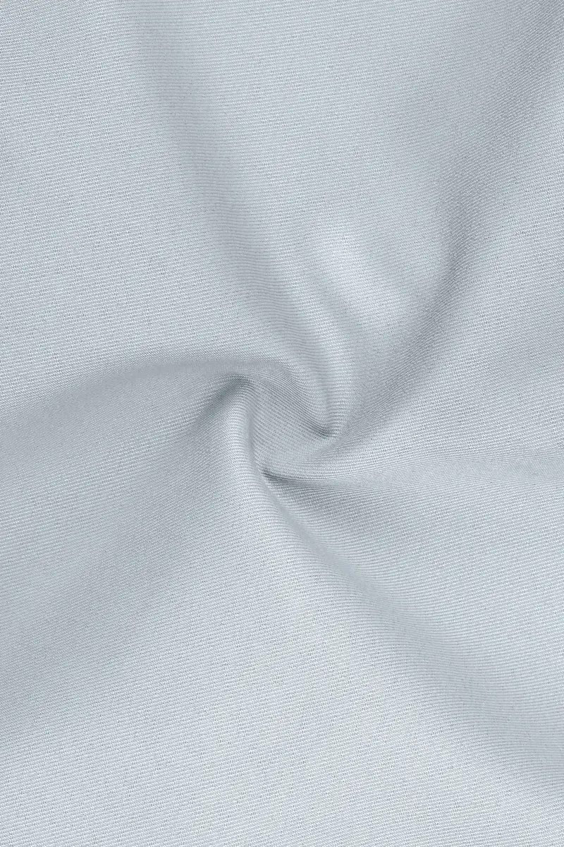 Dorian-Chalice Gray Slight Stretch Subtle Sheen Poly-Viscose Double Breasted Suit 3
