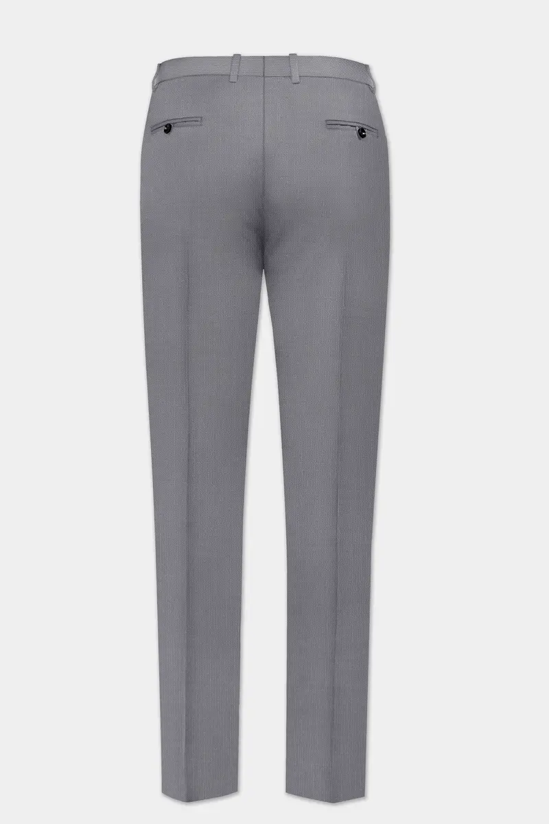 Dorian-Friar Gray Solid Wool Rich Slight Stretch Waistband Pant 5
