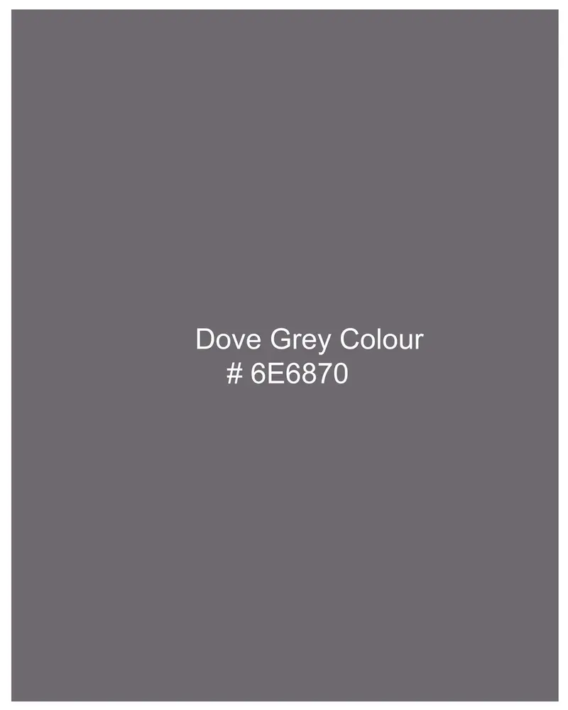 Dove Grey Wool Rich Waistcoat 7