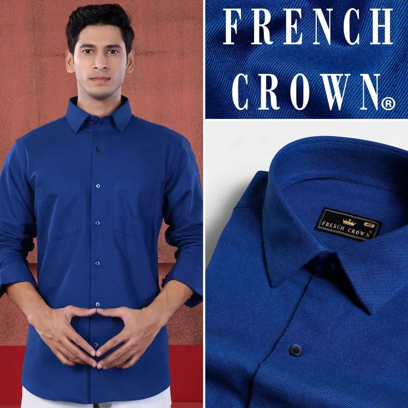 Downriver Blue Flannel Shirt 11