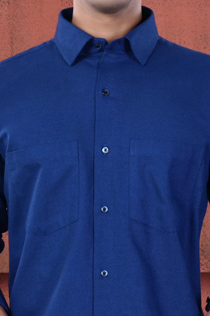 Downriver Blue Flannel Shirt 7