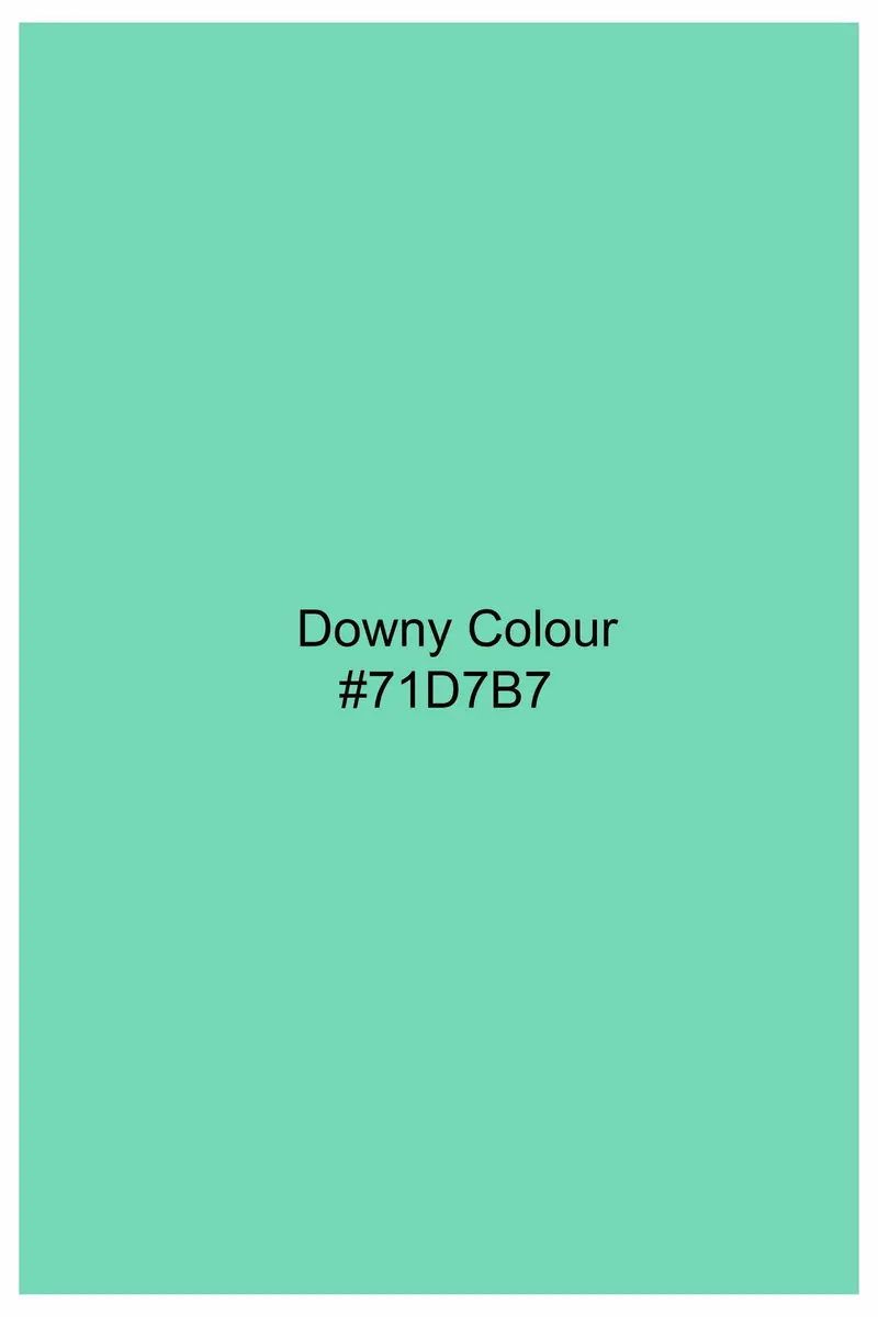 Downy Green Luxurious Linen Kurta Shirt 6
