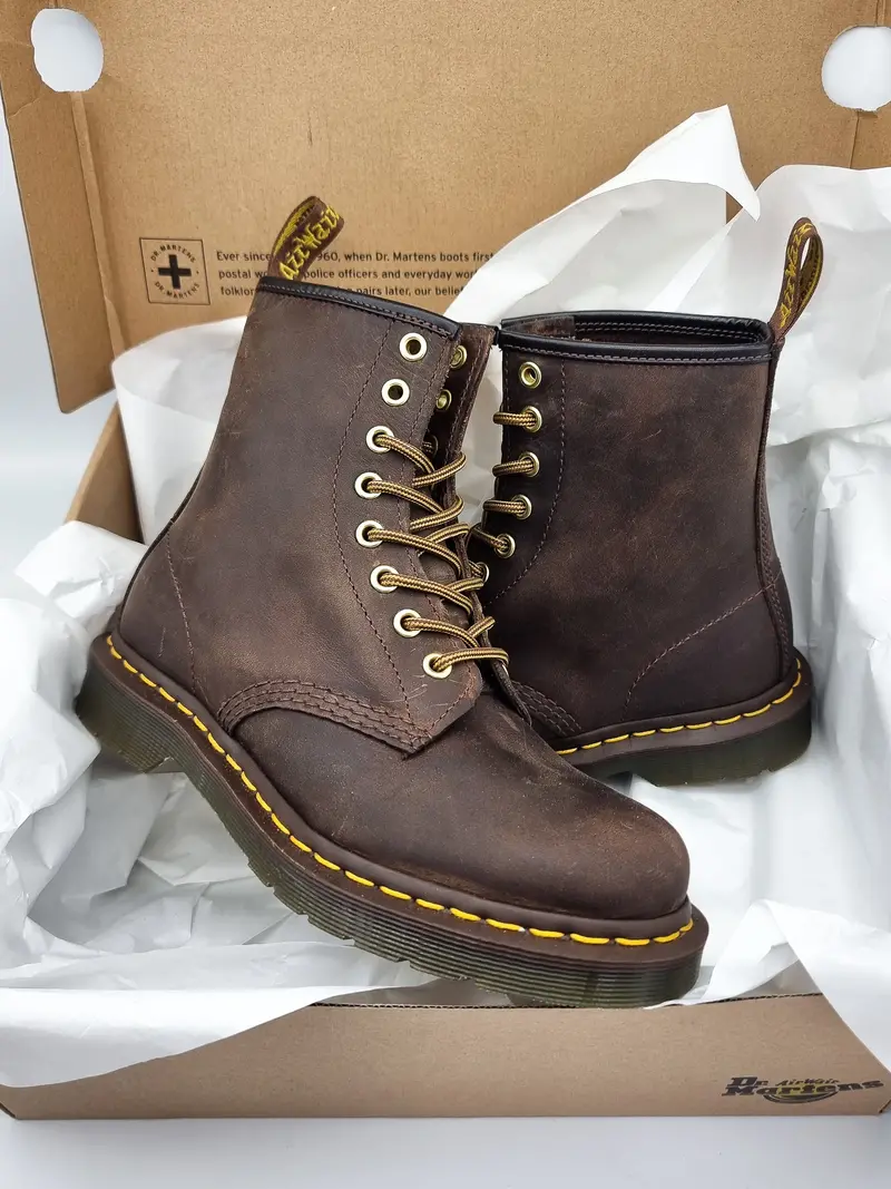 Dr. Martens 1460 Aztec Crazy Horse Brown 2