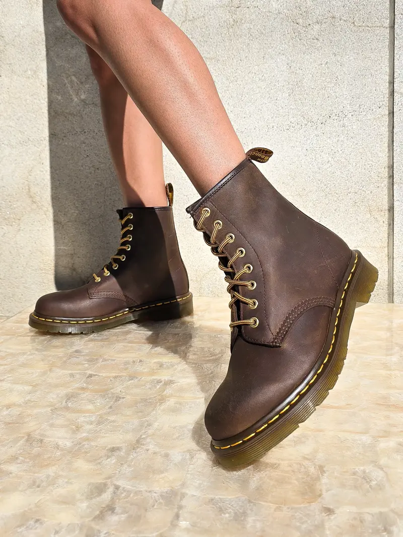 Dr. Martens 1460 Aztec Crazy Horse Brown 4