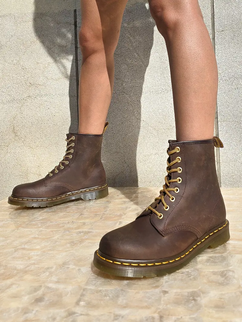 Dr. Martens 1460 Aztec Crazy Horse Brown 7