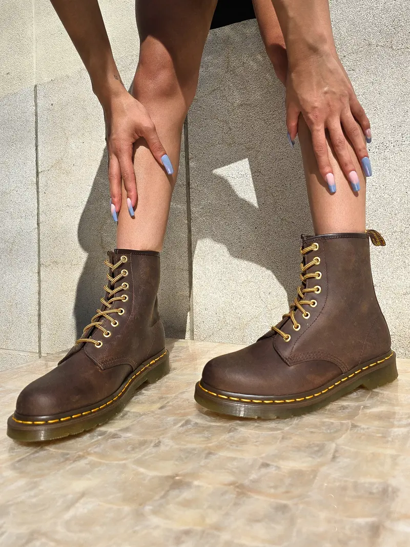 Dr. Martens 1460 Aztec Crazy Horse Brown 9
