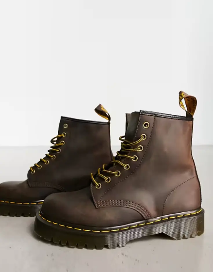 Dr. Martens 1460 Bex Aztec Crazy Horse Brown 1