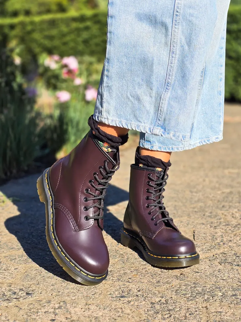 Dr. Martens 1460 Burgundy Smooth 1
