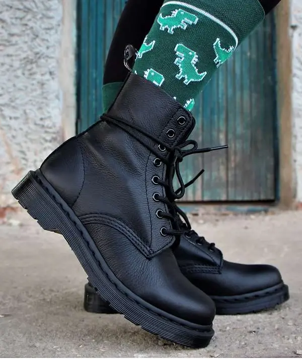 Dr. Martens 1460 Pascal Black Virginia Mono 1