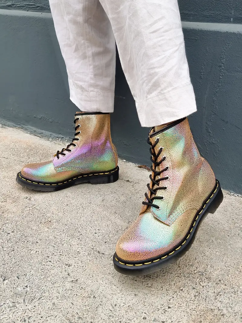 Dr. Martens 1460 Rainbow Ray Sand 1