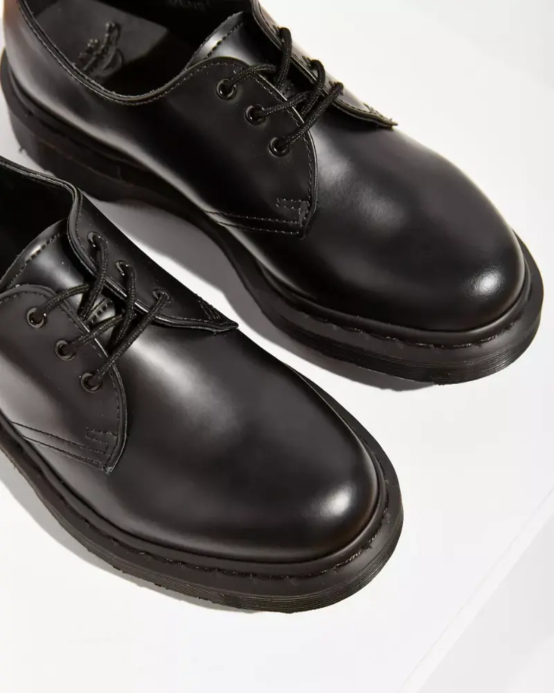 Dr. Martens 1461 Black Smooth Mono 2