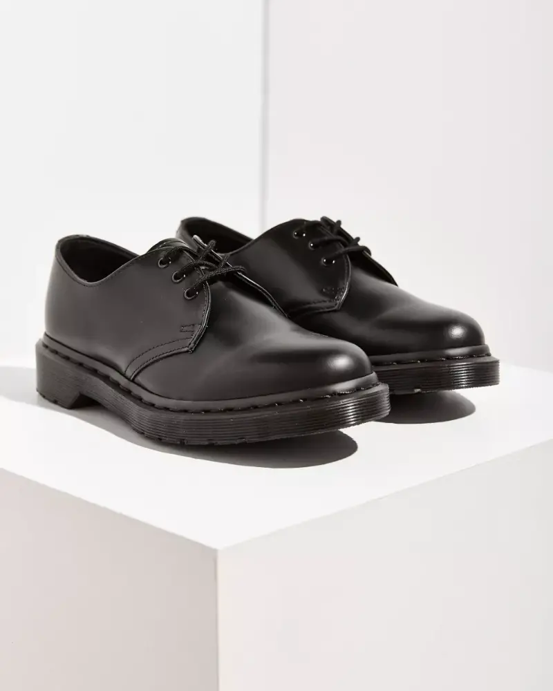 Dr. Martens 1461 Black Smooth Mono 4
