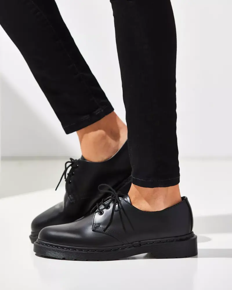 Dr. Martens 1461 Black Smooth Mono 5