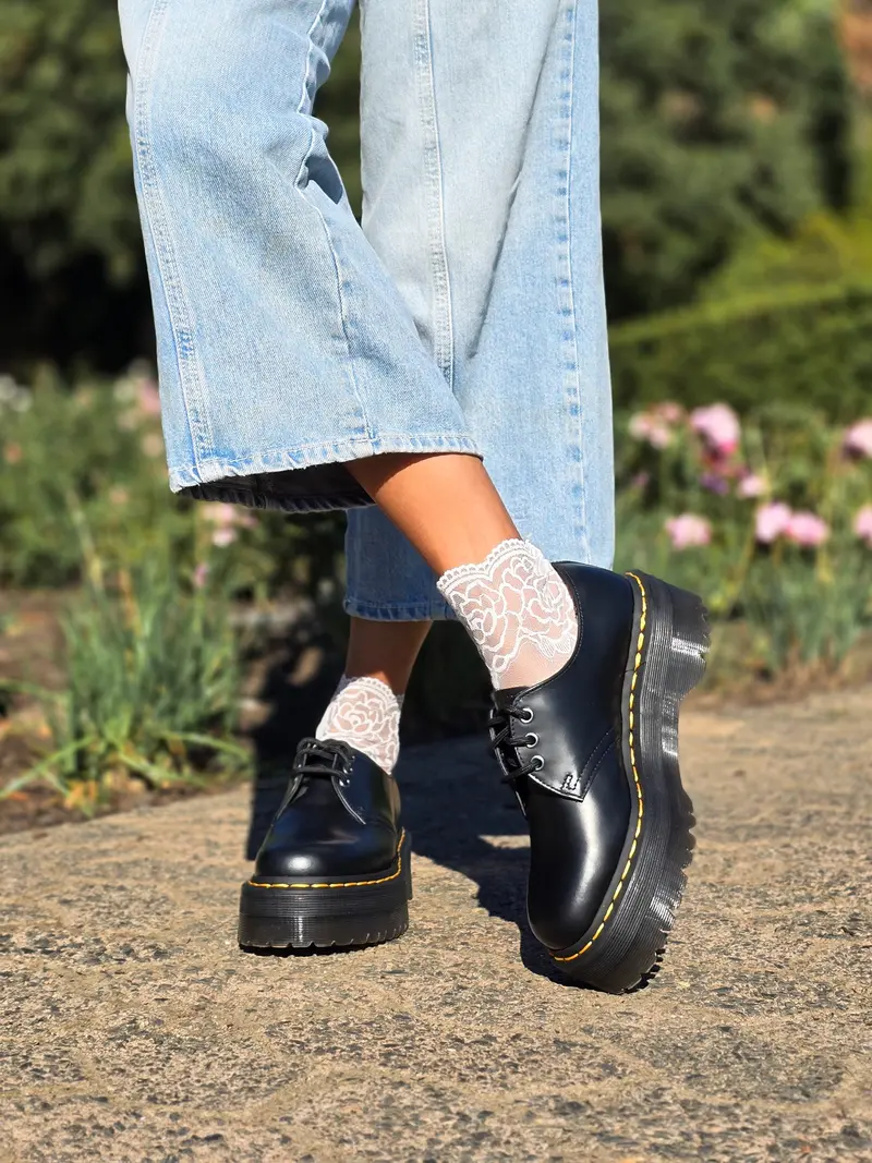 Dr. Martens 1461 Quad Black Smooth 1