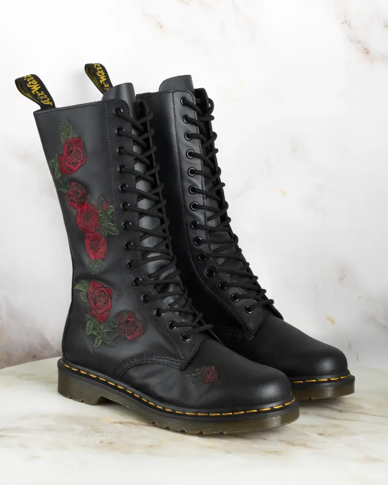 Dr. Martens 1914 Vonda Floral Rose Uk 7 - Pre-Loved 1