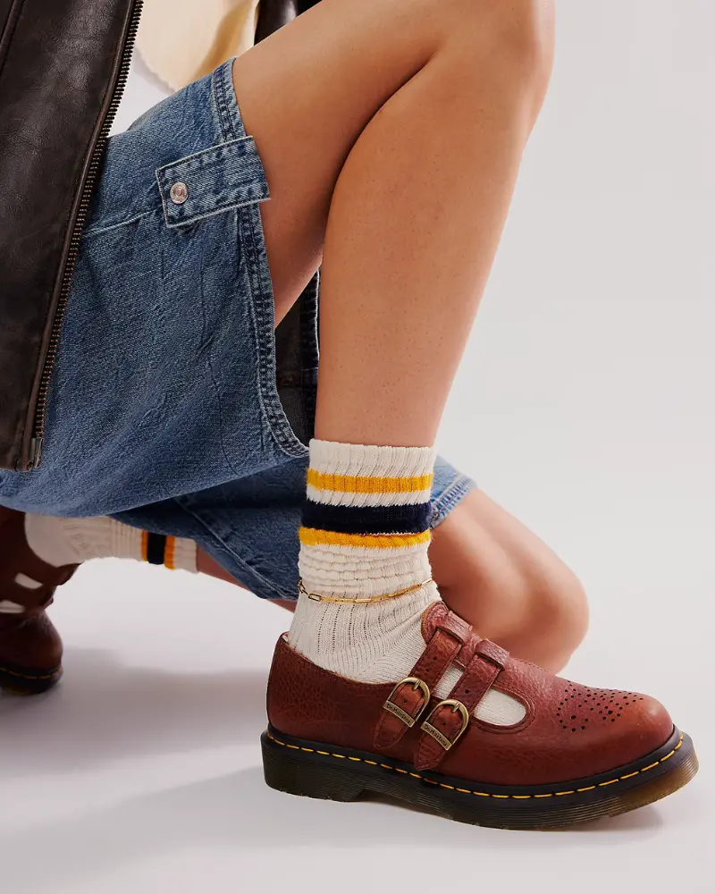 Dr. Martens 8065 Cashew Ambassador Leather 1