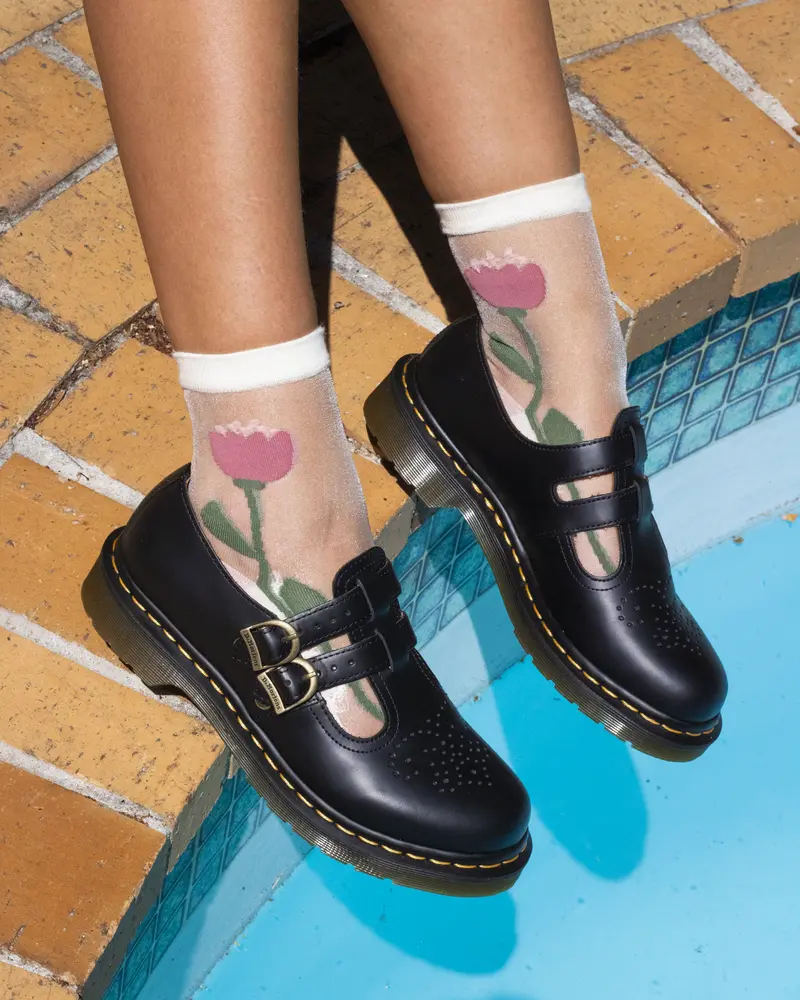 Dr. Martens 8065 Mary Jane Black Smooth 1