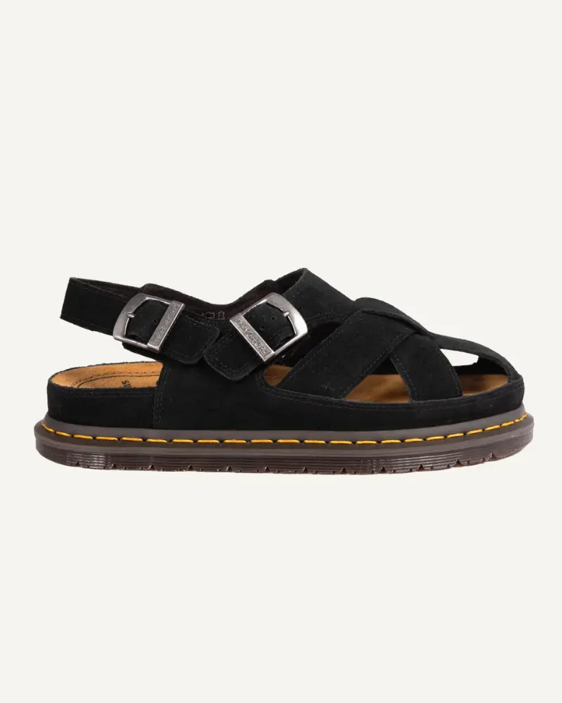 Dr. Martens Archive Fisherman Black Suede 1