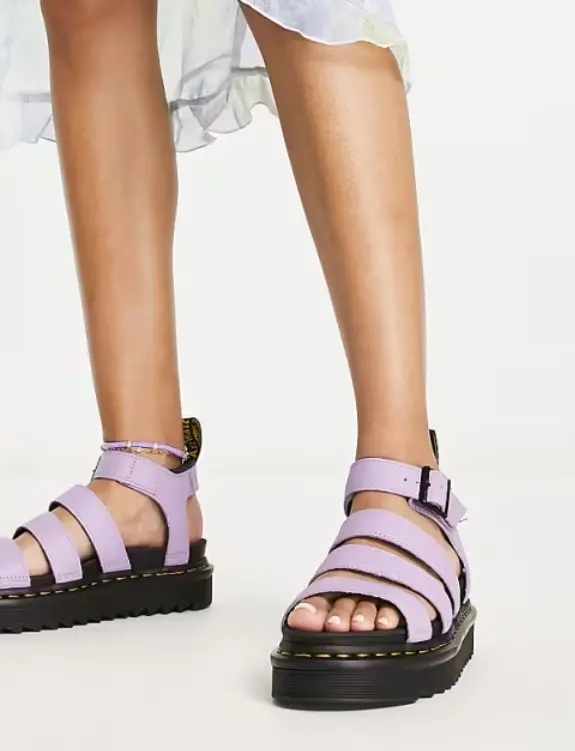 Dr. Martens Blaire Lilac Pisa 5