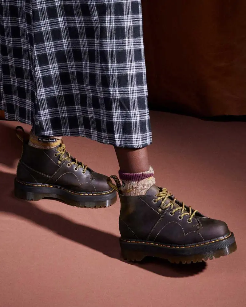 Dr. Martens Church Quad Aztec Crazy Horse Brown 1