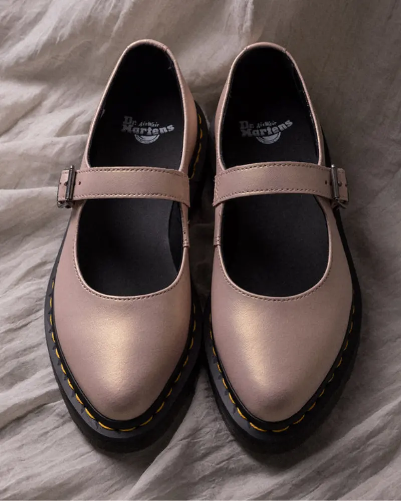 Dr. Martens Elphie Mary Jane Pink Pearl 1