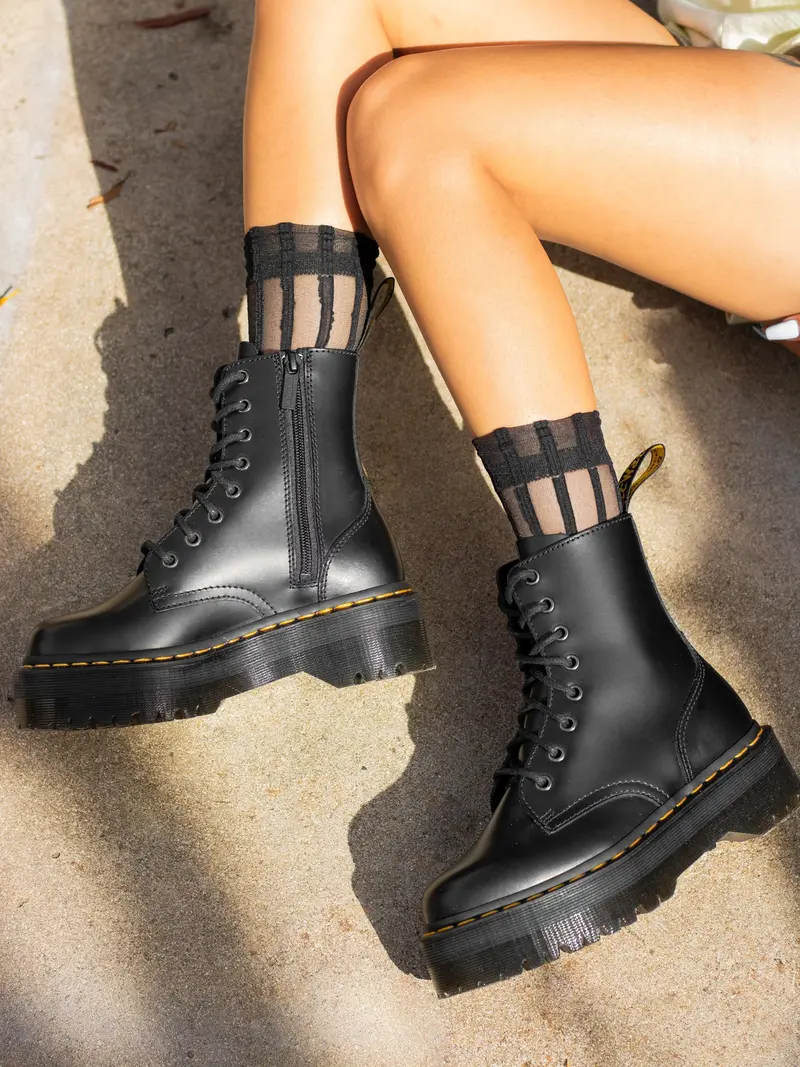 Dr. Martens Jadon Black Smooth 6