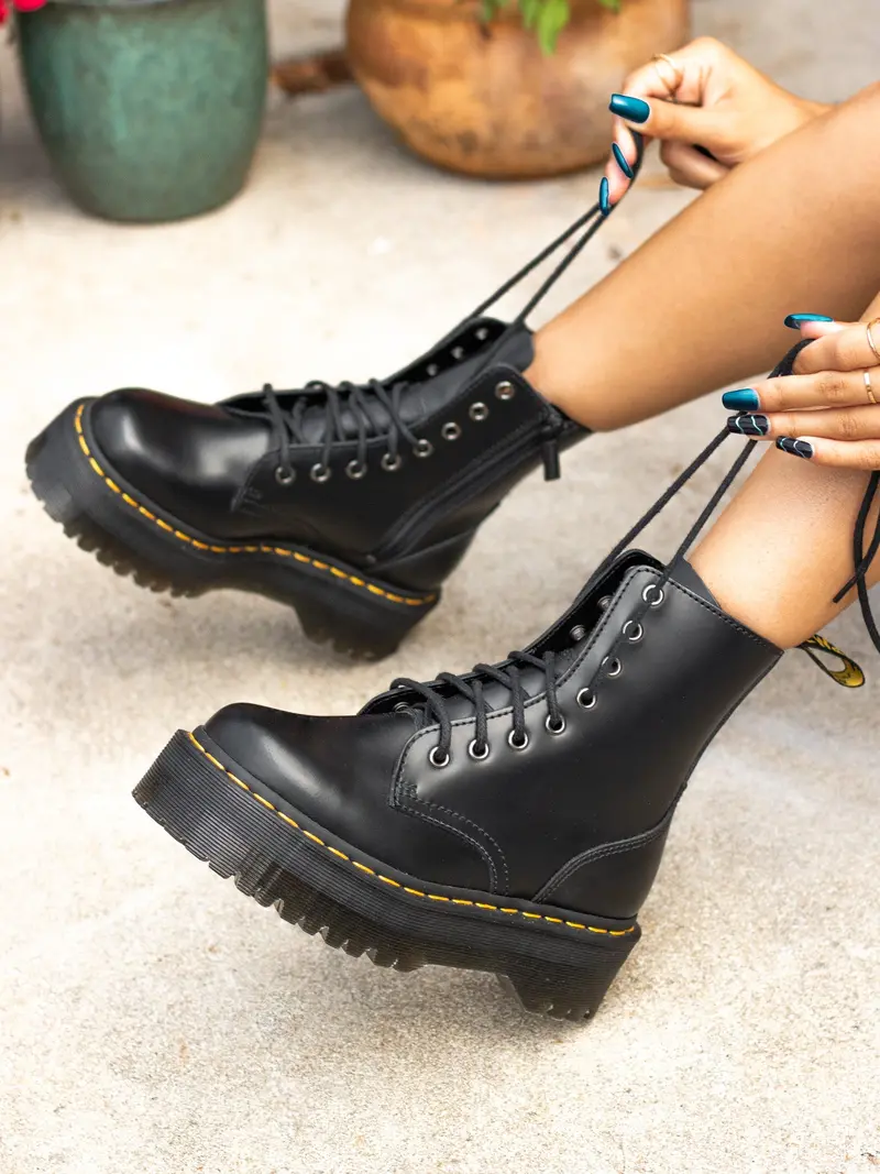 Dr. Martens Jadon Black Smooth 8