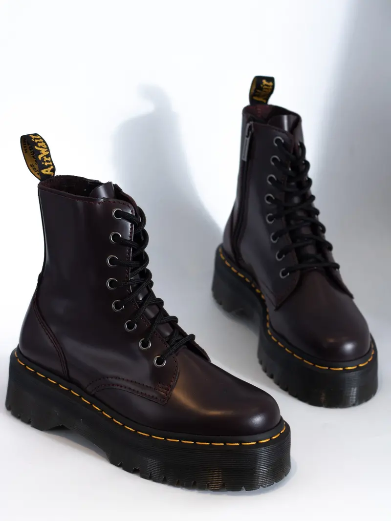 Dr. Martens Jadon Burgundy Smooth 1