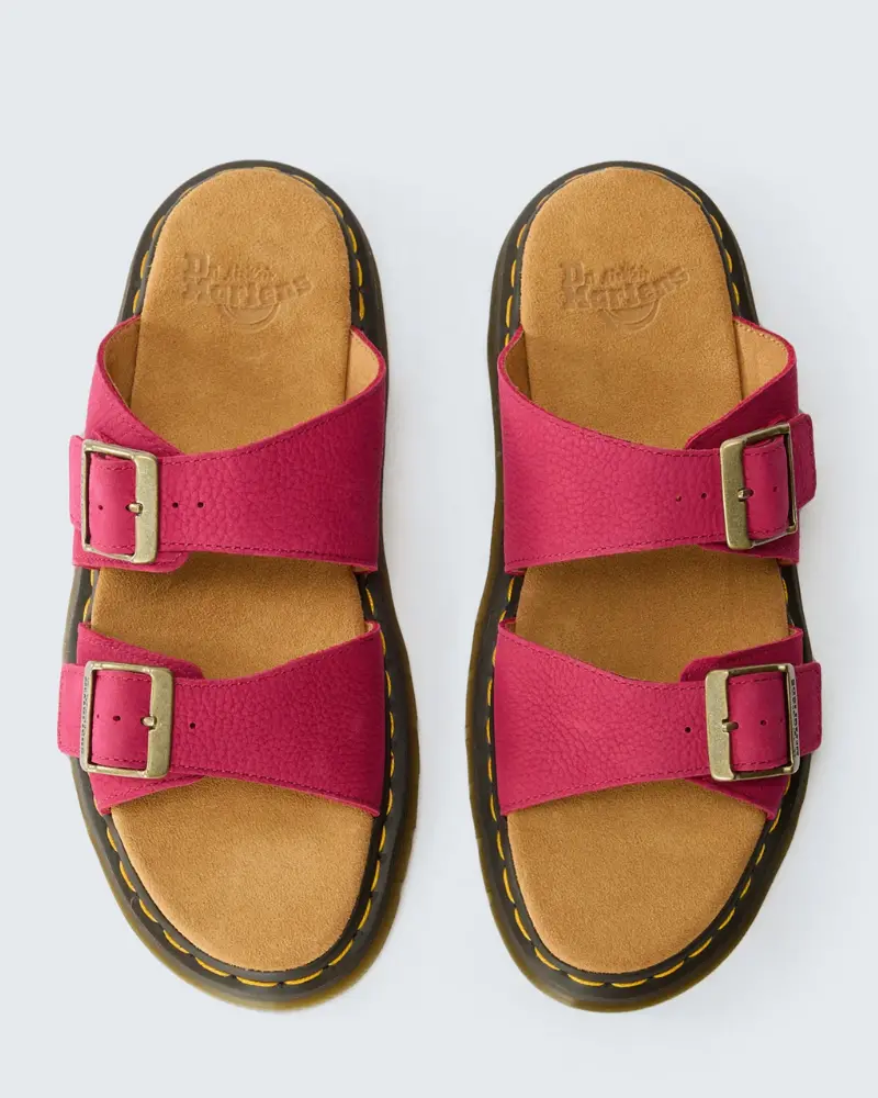 Dr. Martens Josef Slide Pink Nubuck 1
