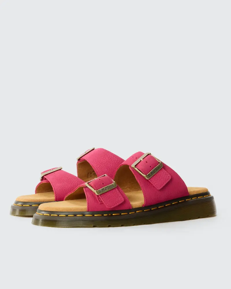Dr. Martens Josef Slide Pink Nubuck 2