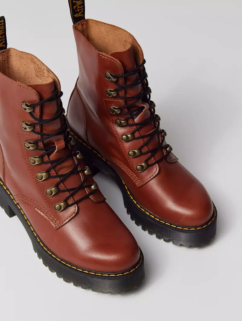 Dr. Martens Leona Tan Leather 2