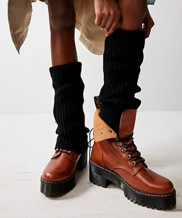 Dr. Martens Leona Tan Leather 3