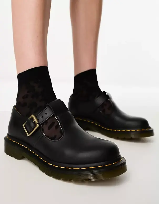 Dr. Martens Polley Black Smooth 1