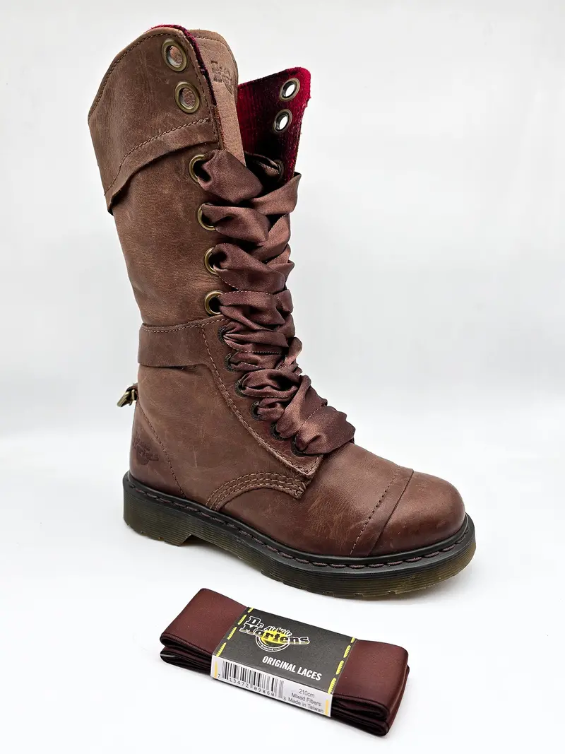 Dr. Martens Ribbon Laces Brown 210Cm 1