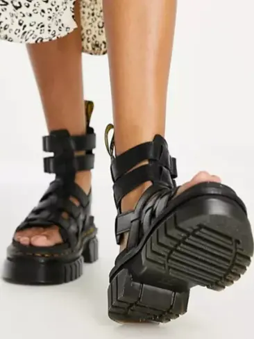 Dr. Martens Ricki Nappa Lux Gladiator Sandal 1