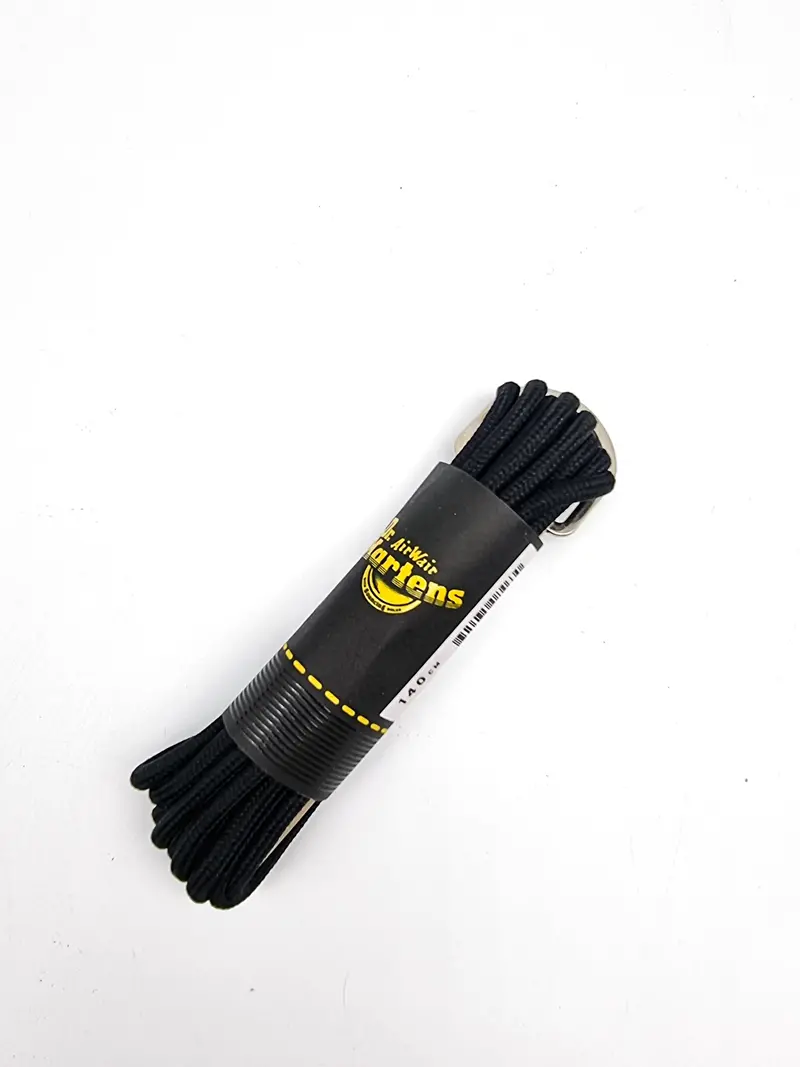 Dr. Martens Round Shoe Laces Black 140Cm 1