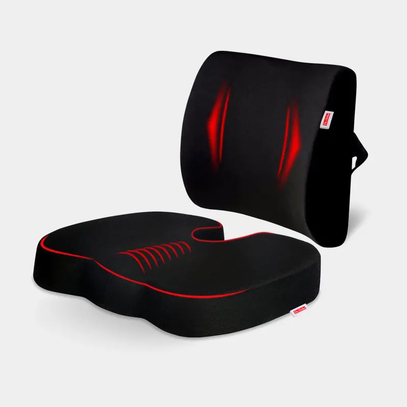 Dr.  Ortho Back Support And Coccyx Cushion Combo 1