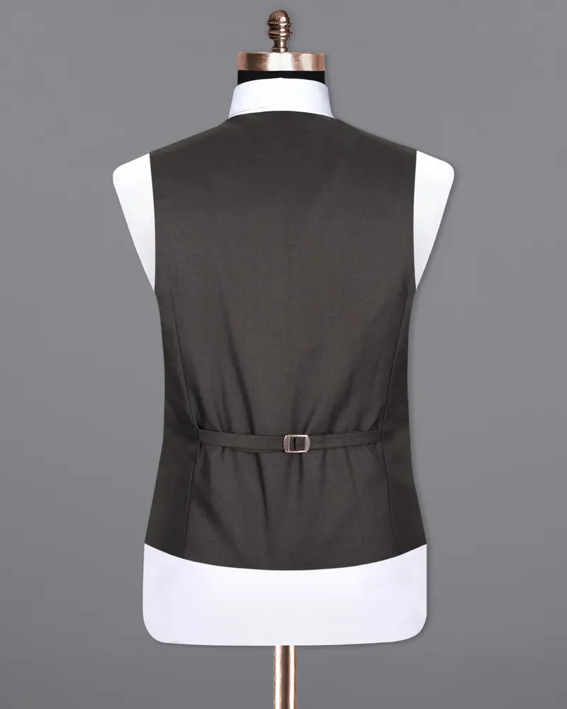 Dune Black Wool Rich Waistcoat 6
