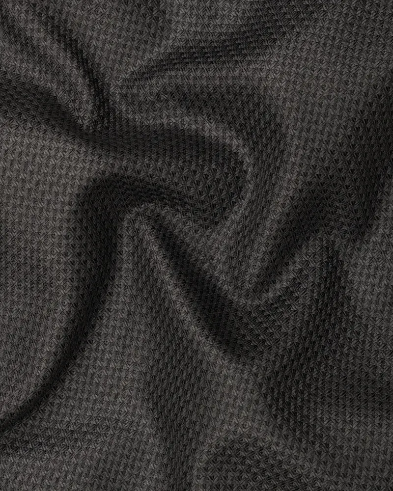 Dune Brown Textured Pant 3