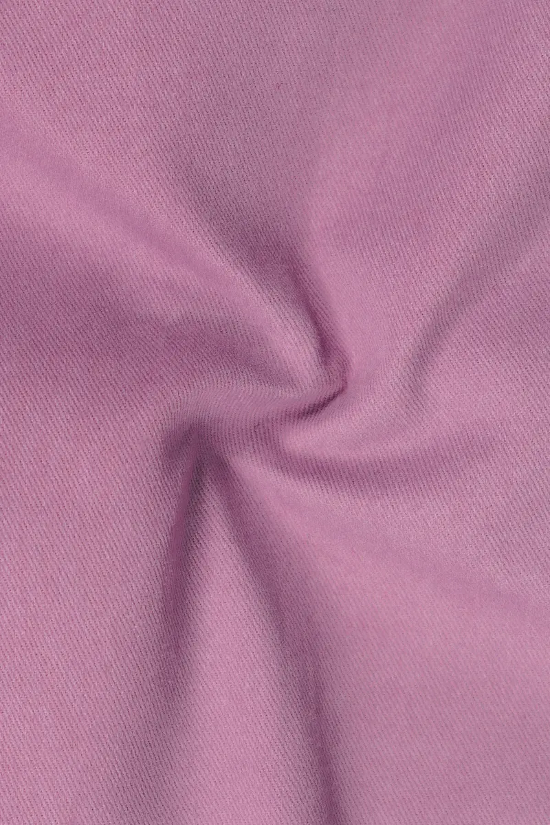 Duskyrose-Mountbatten Solid Heavyweight Twill Designer Shirt 3