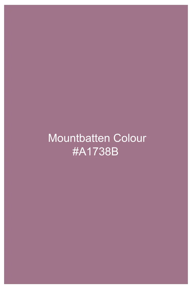 Duskyrose-Mountbatten Solid Heavyweight Twill Designer Shirt 7